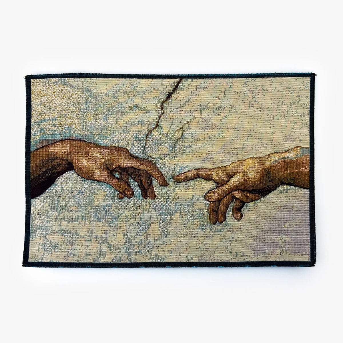 Handmade Decorative Tapestry, Rectangular, Made in Italy