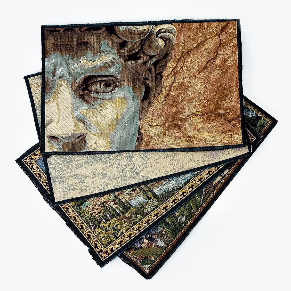 Handmade Decorative Tapestry, Rectangular, Made in Italy