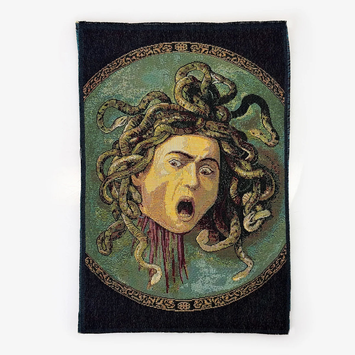 Handmade Decorative Tapestry, Rectangular, Made in Italy