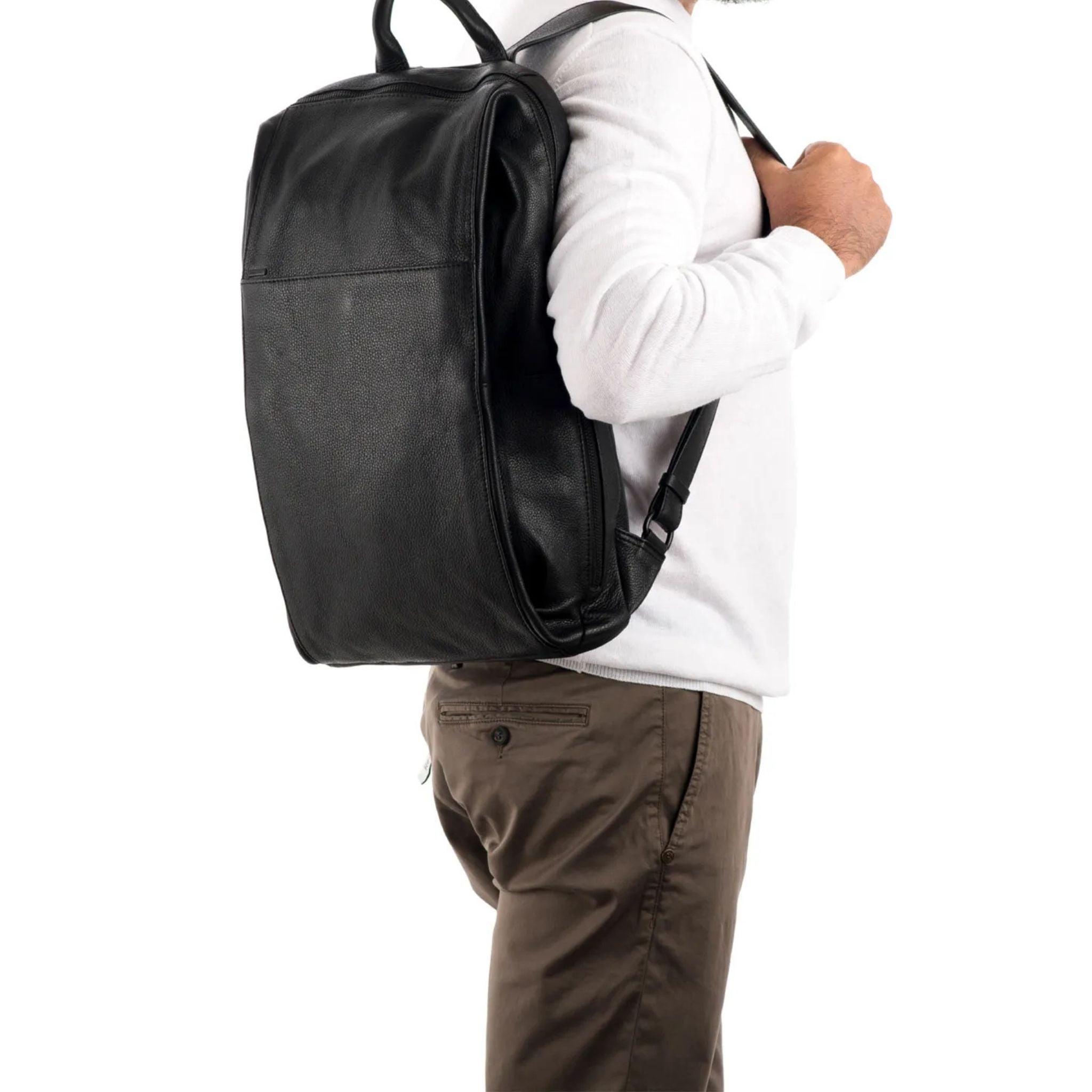 Padua Italian Leather Mens Backpack, Made in Florence, Italy - My Italian Decor