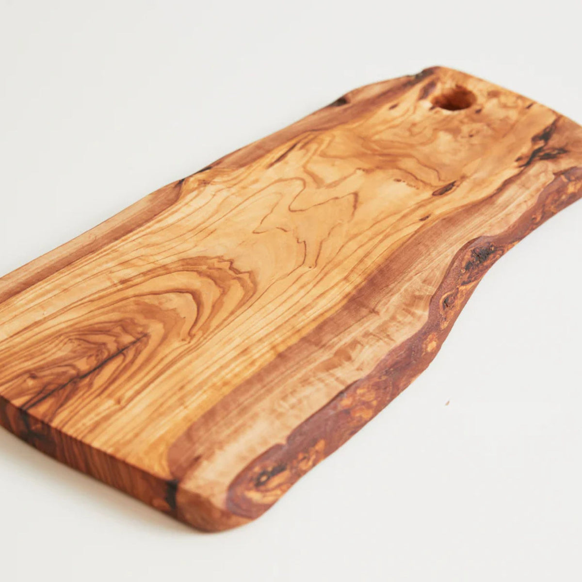 Italian Olivewood Charcuterie Board - with Hole - Made in Italy