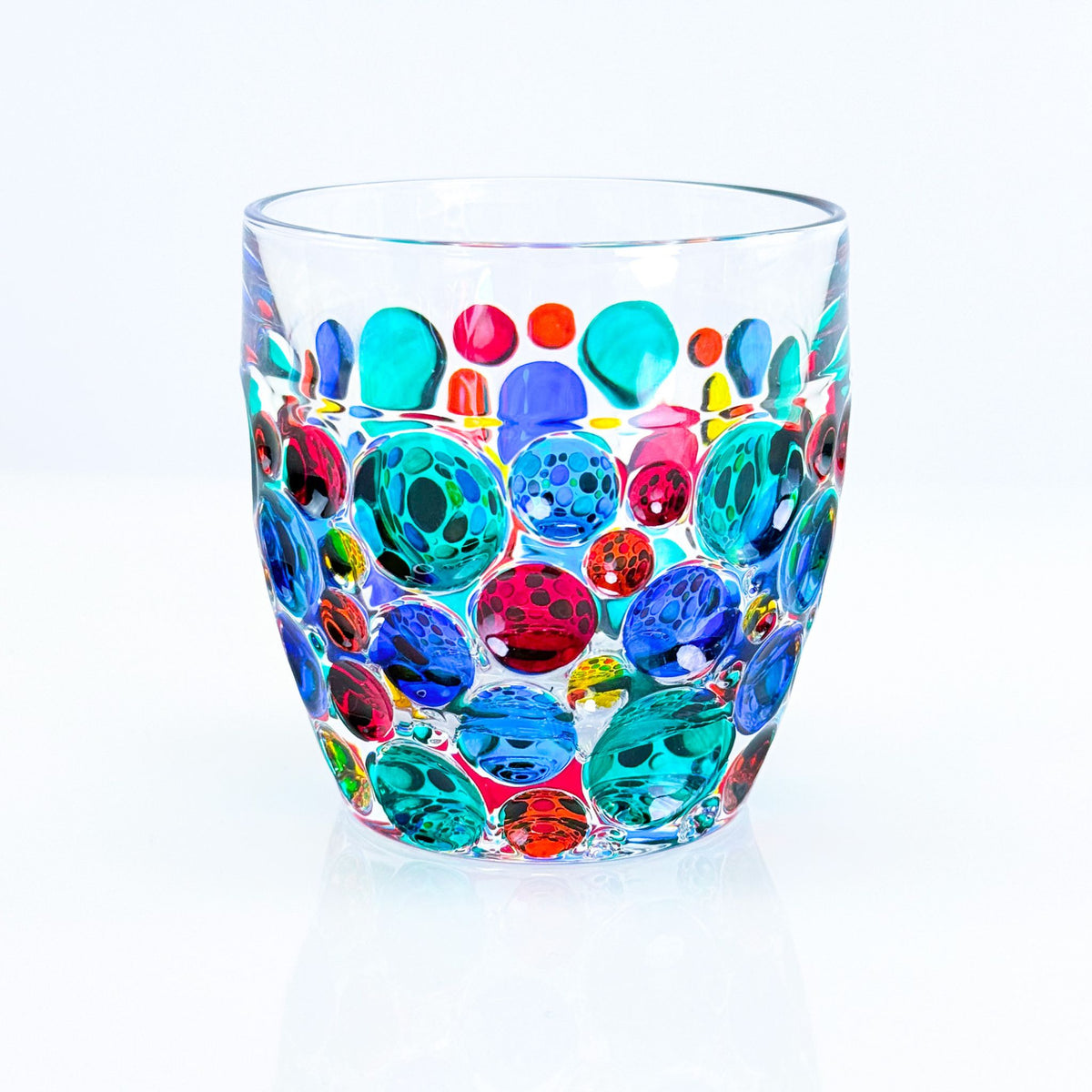 Set of 2 Drinking Glasses, Italian Crystal, Lisboa design, Made in Italy - My Italian Decor