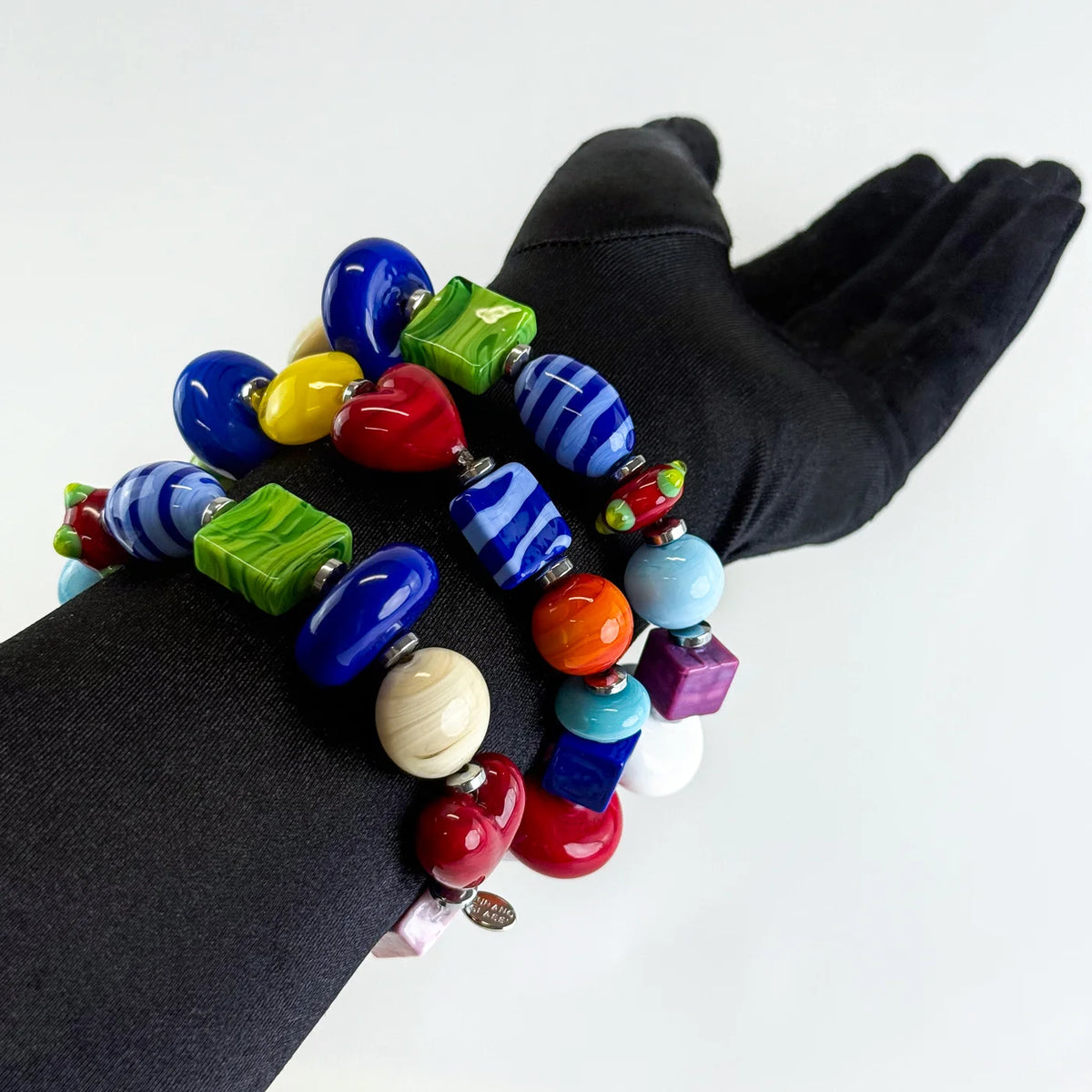 Venetian Vibe Glass Beaded Bracelet - Made in Italy - My Italian Decor