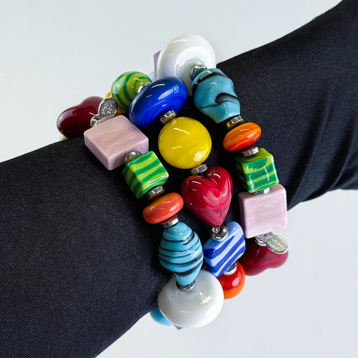 Venetian Vibe Glass Beaded Bracelet - Made in Italy - My Italian Decor