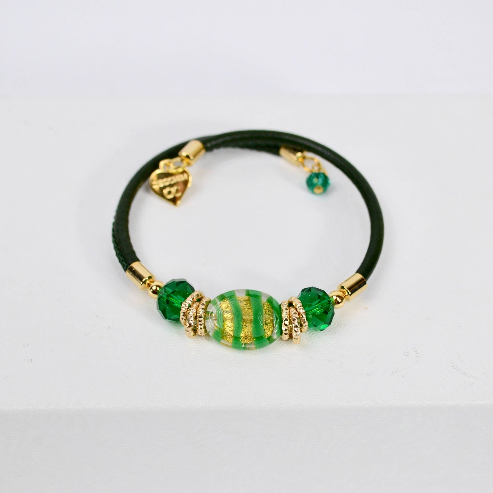 Murano Glass Adelina Beaded Bracelet, Made In Italy - My Italian Decor