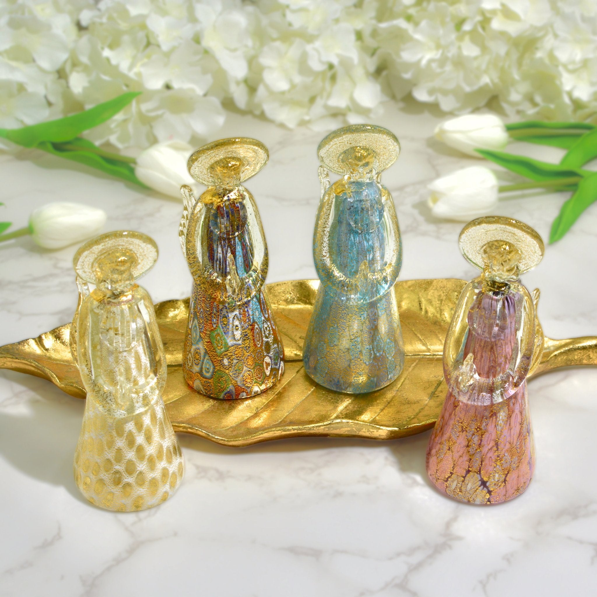 Lampe à Suspension Pétale en Verre de Murano, Italie en vente sur Lampe à Suspension Pétale en Verre de Murano, Italie en vente sur