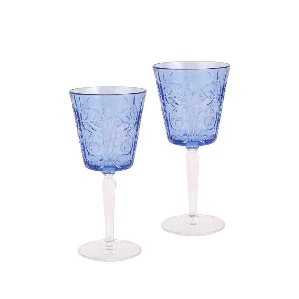 Barocco Wine Glass, Set of 2 Glasses