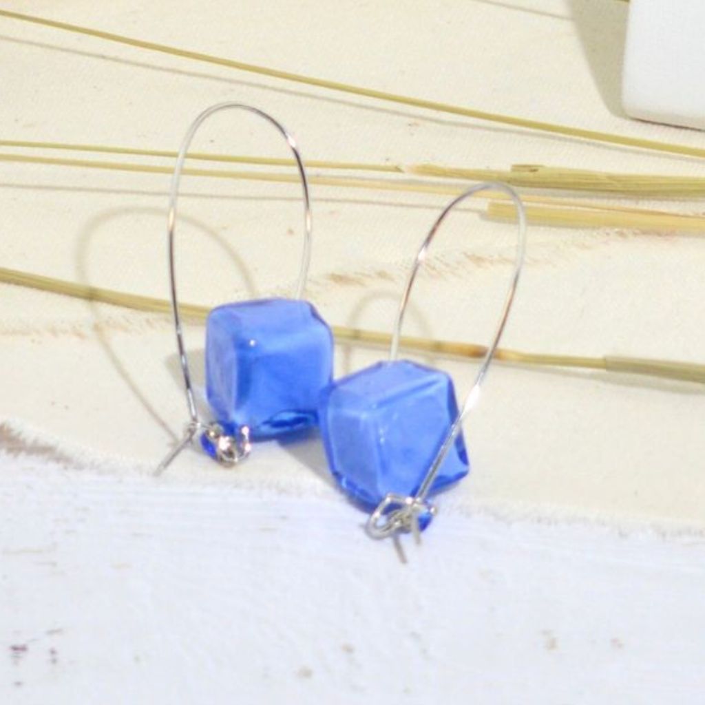 Murano Glass Dolce Earrings, Handcrafted in Italy