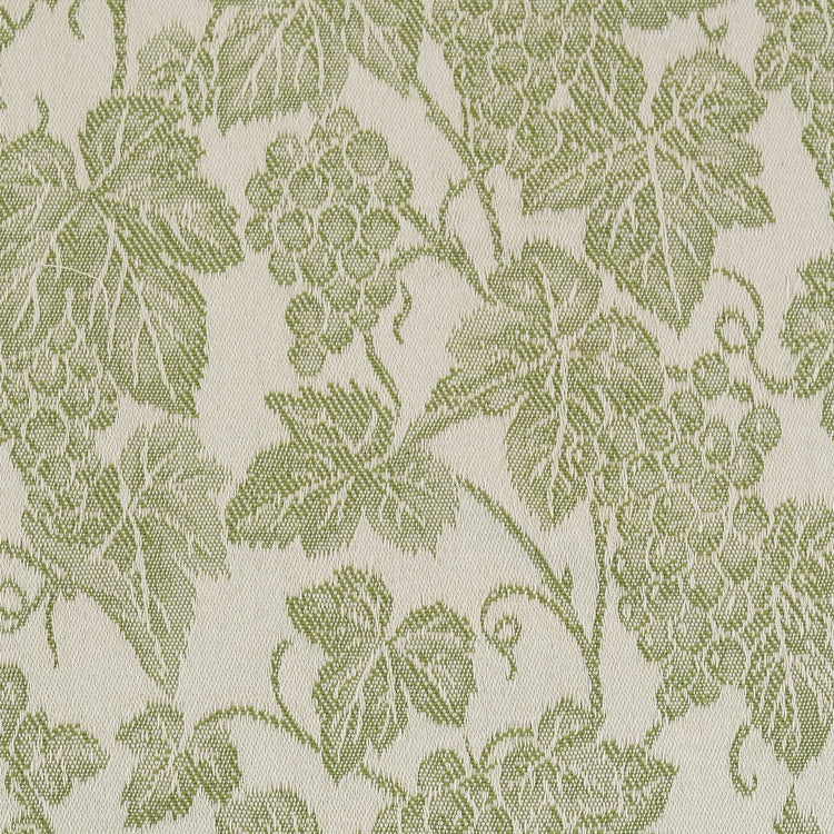 Busatti Uva kitchen towel in sage green, made in Italy, featuring a woven design, part of the Assorted Colors collection.