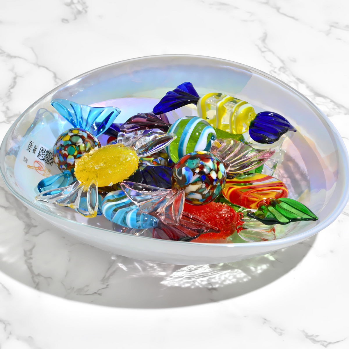 Murano Glass Candy, Classic, Set of 3, 5, or 10 Candies