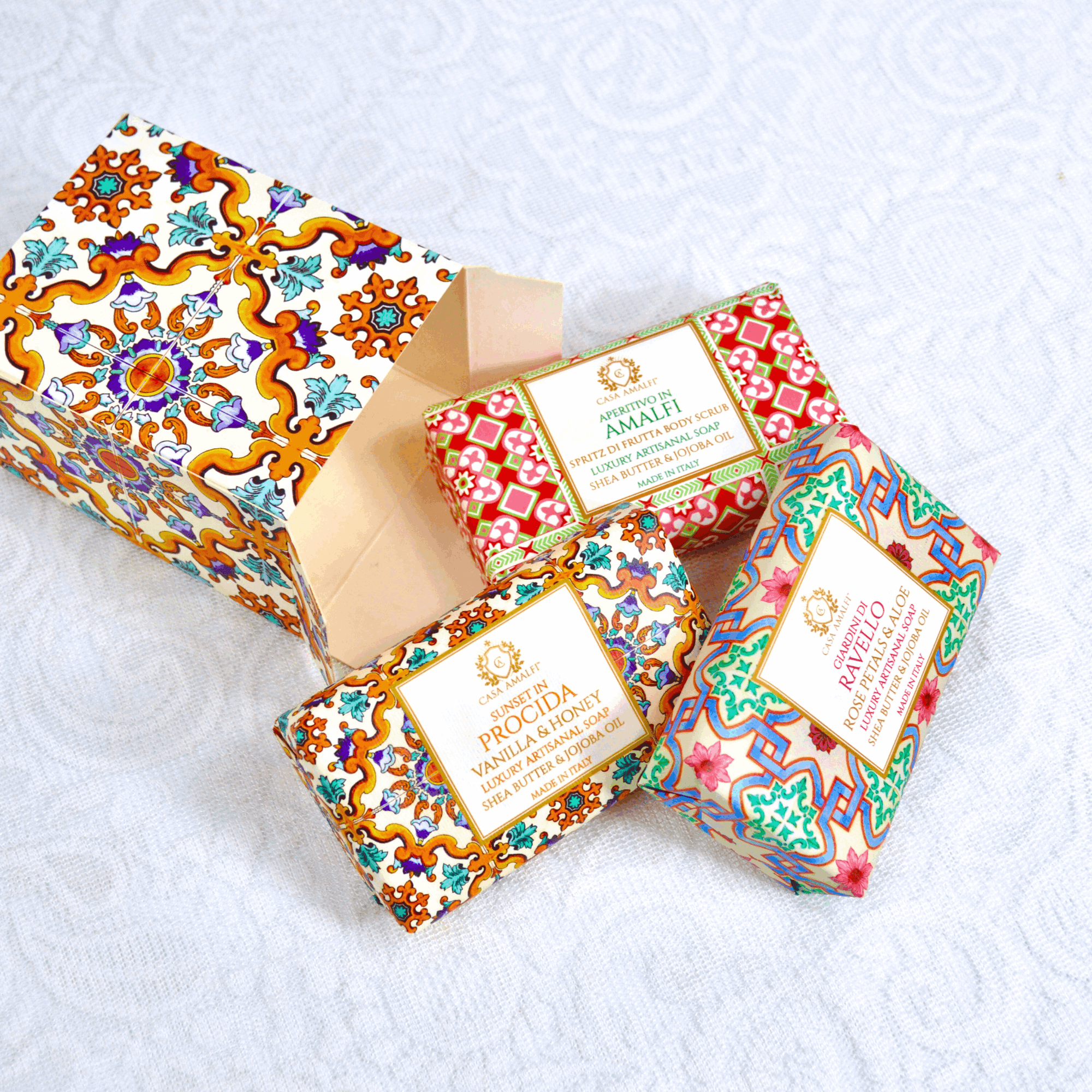Soap Trio Boxed Set - Sunset in Procida - Made in Italy - My Italian Decor