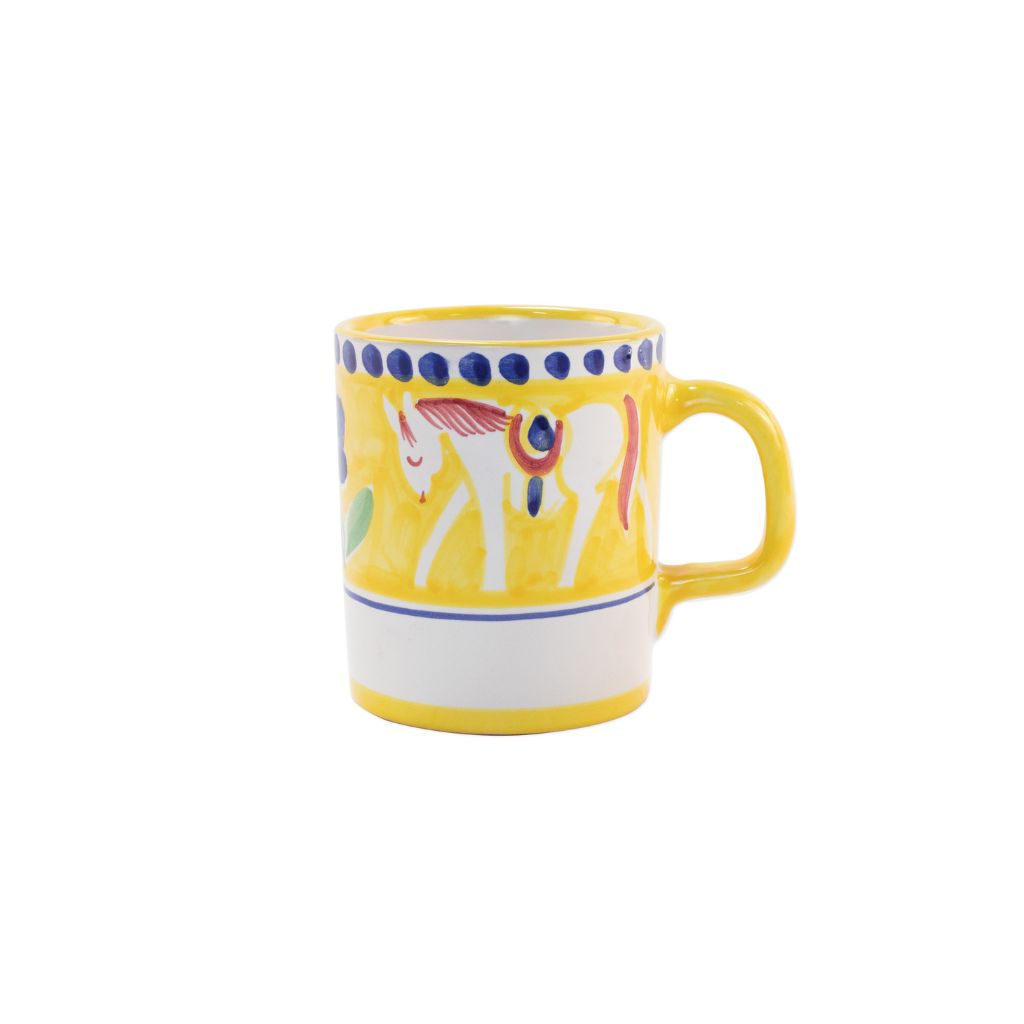 Campagna Mug, Hand Painted Tuscan Ceramic