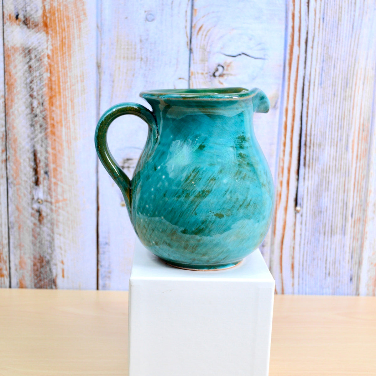 Tuscan Ceramic Small Pitcher, Multiple Colors, Made in Italy - My Italian Decor