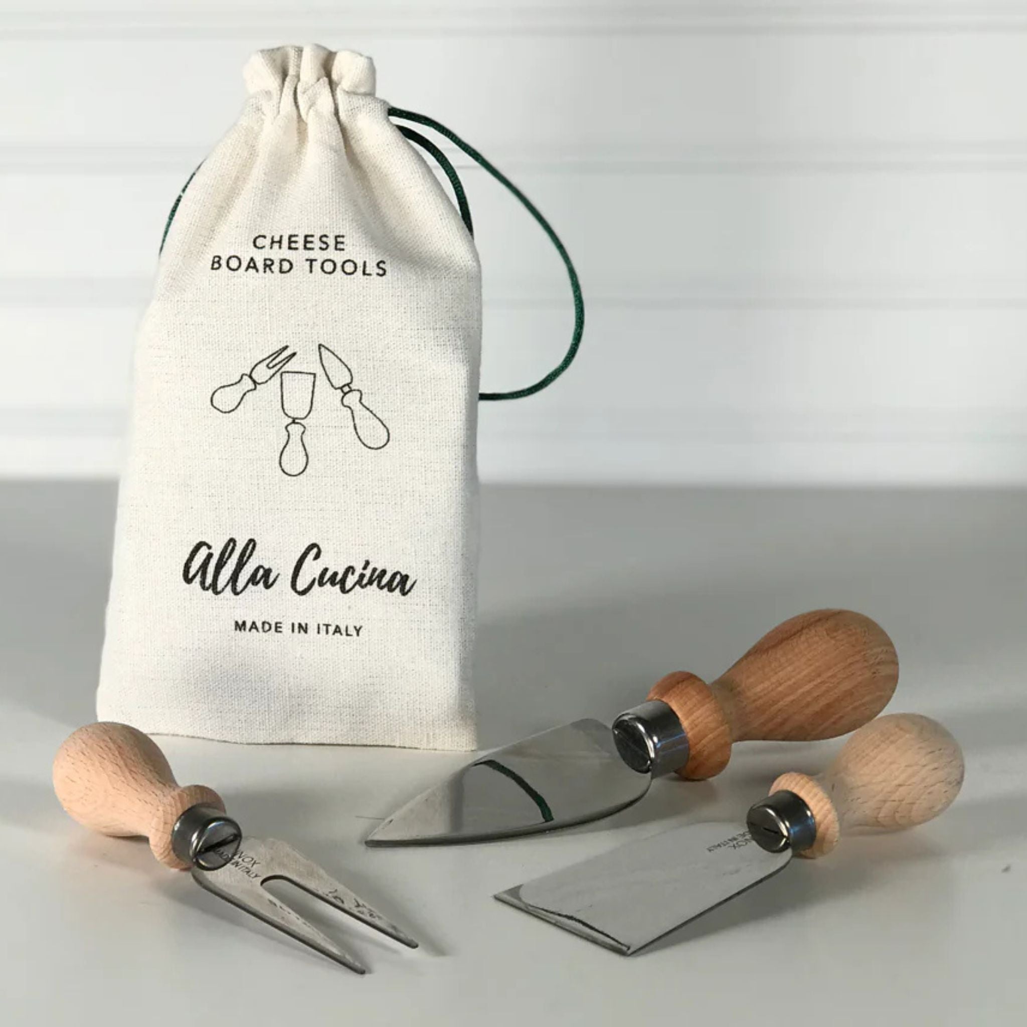 Italian Cheese Knives - Set of 3 - Made in Italy - My Italian Decor