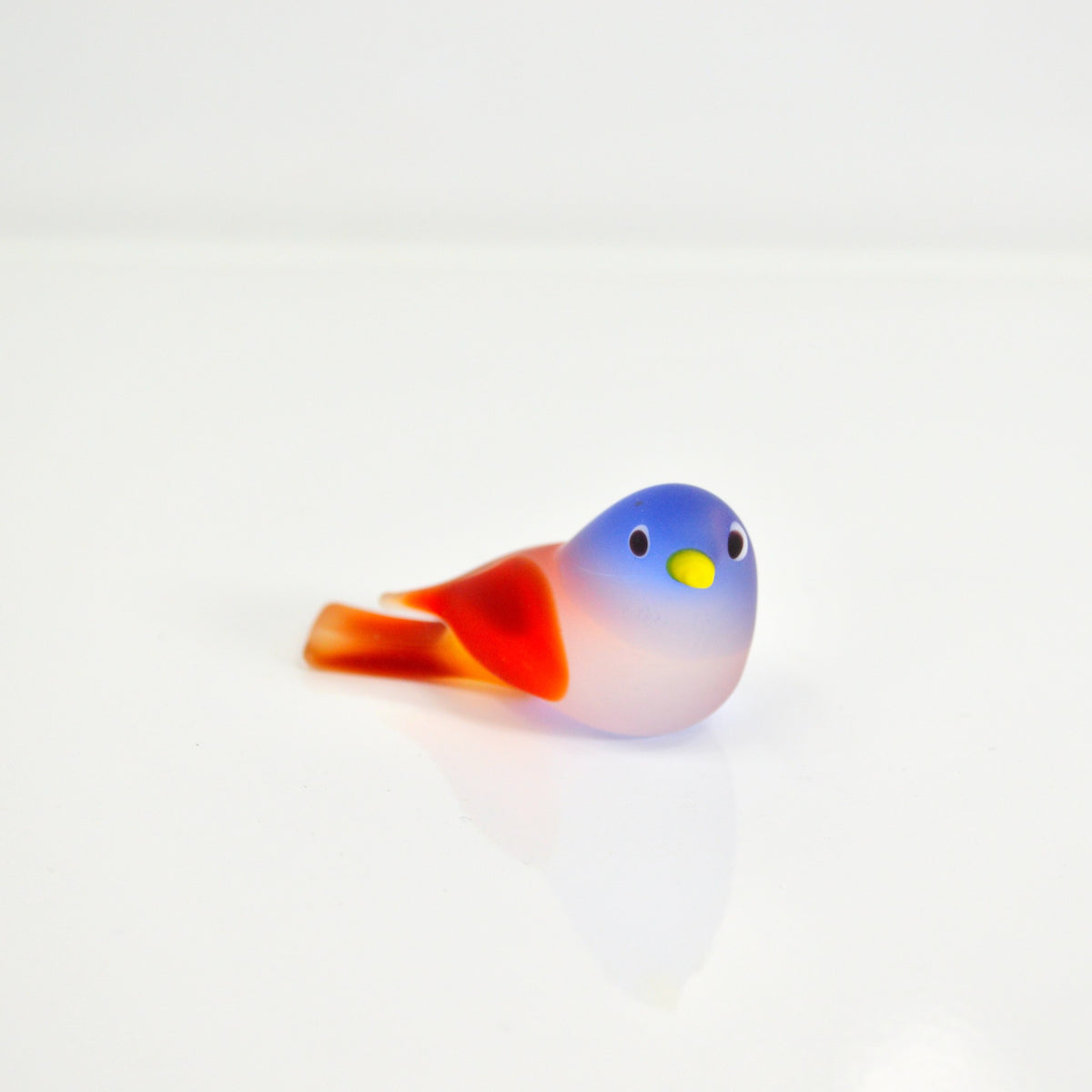 Chickadee Murano Glass Bird, multiple sizes, Made in Italy - My Italian Decor