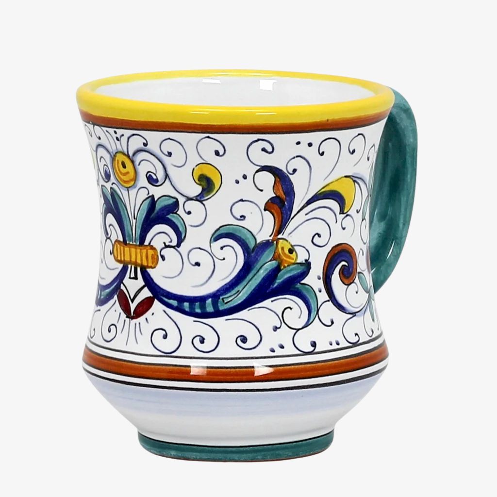 Hand Painted Ceramic Mug, Ricco Design