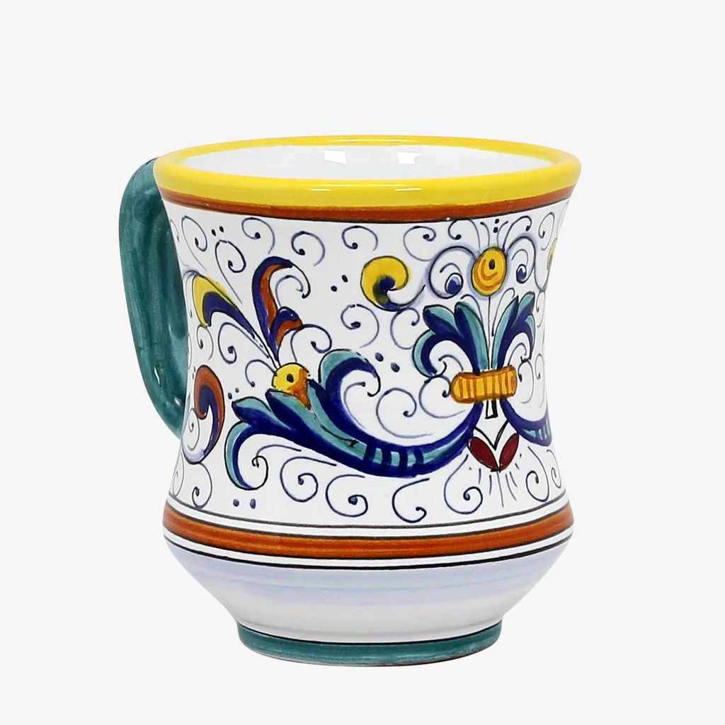 Hand Painted Ceramic Mug, Ricco Design