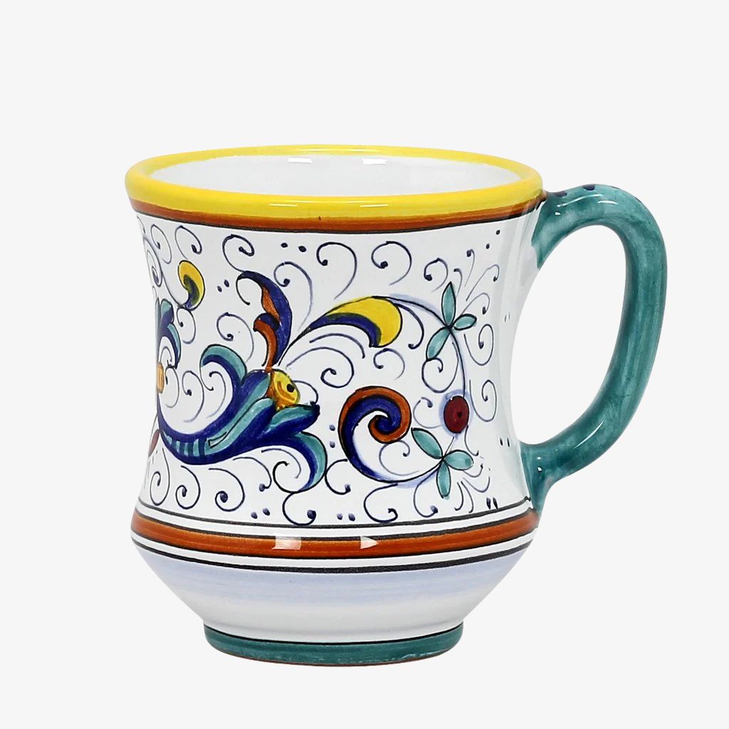 Hand Painted Ceramic Mug, Ricco Design