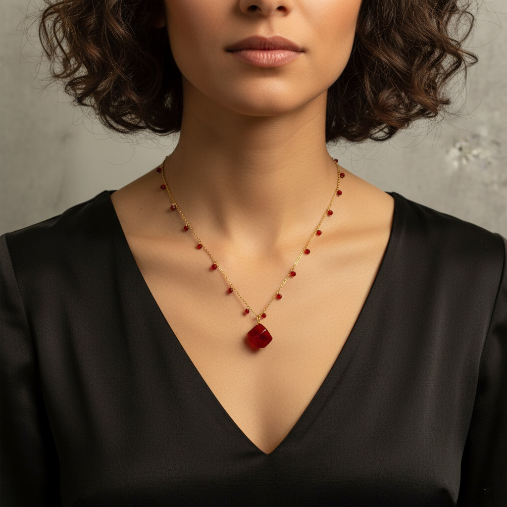 Murano Glass Dolce Necklace, Handcrafted in Italy - My Italian Decor