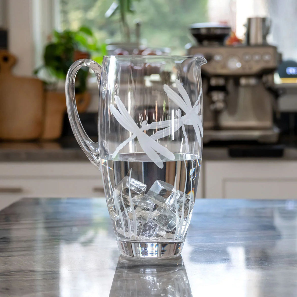 Dragonfly Water Pitcher - USA Made - My Italian Decor
