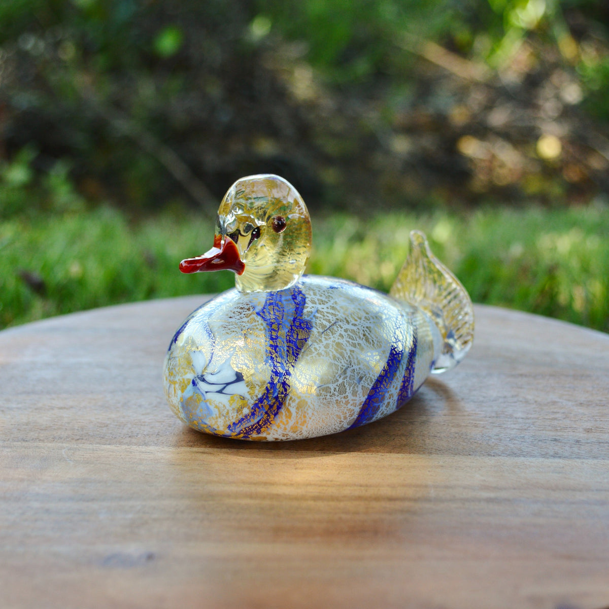Murano Glass Duck, Decorative Figurine, Made in Italy - My Italian Decor