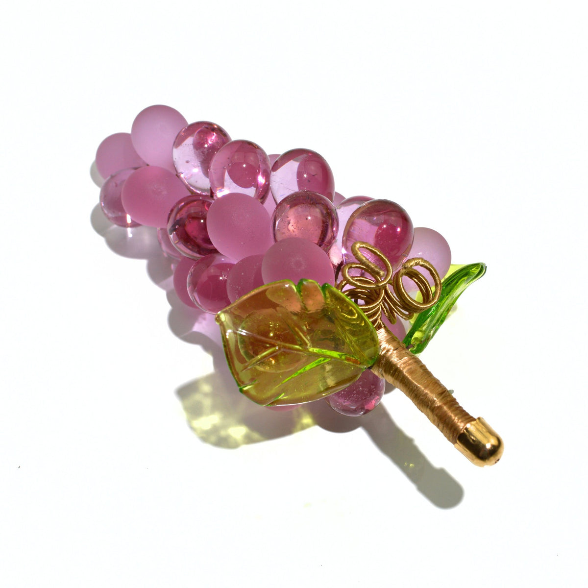 Murano Glass Grape Cluster, Large, Made in Italy