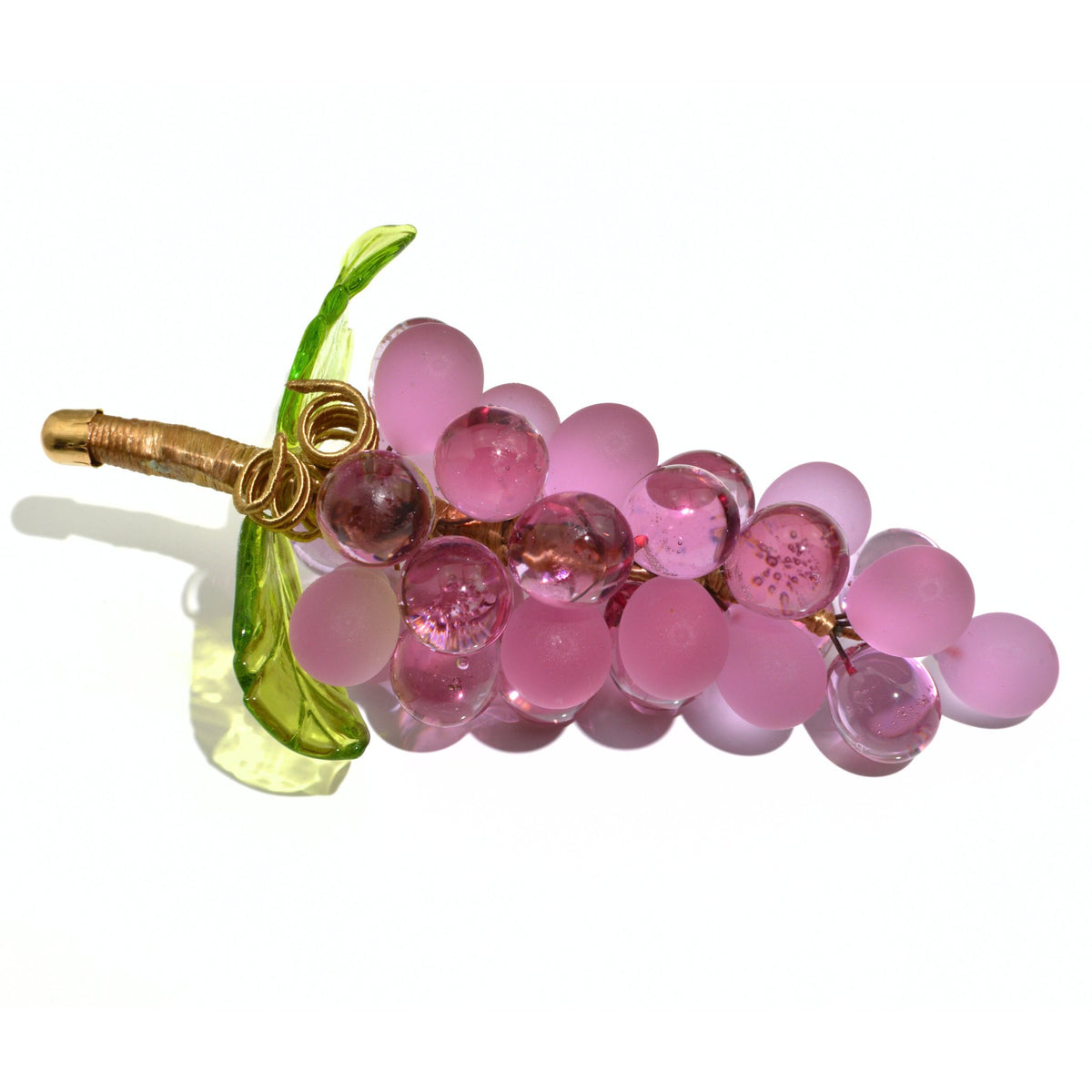 Murano Glass Grape Cluster, Large, Made in Italy