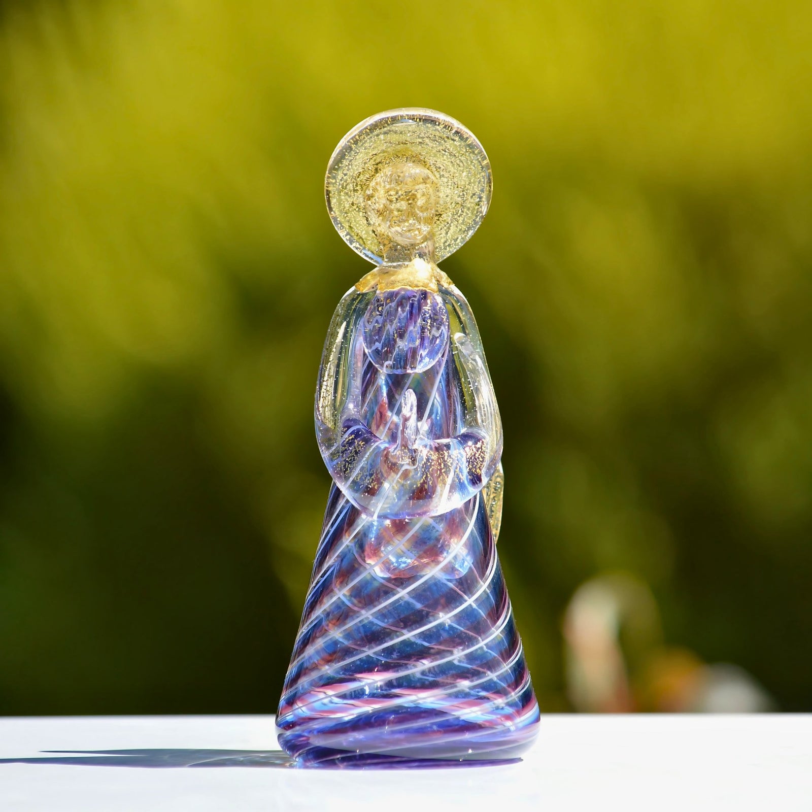 Murano Glass Filigrana Angel,  Made in Italy - My Italian Decor