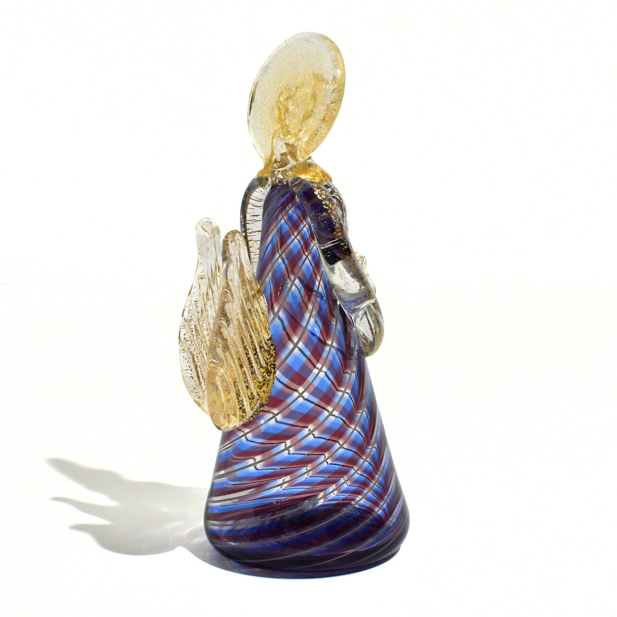 Murano Glass Filigrana Angel,  Made in Italy