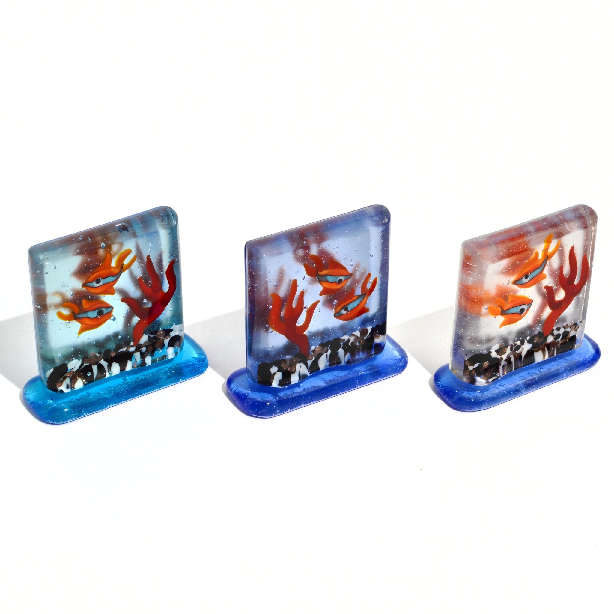 Murano Glass Fish Aquarium, Handmade in Italy - My Italian Decor