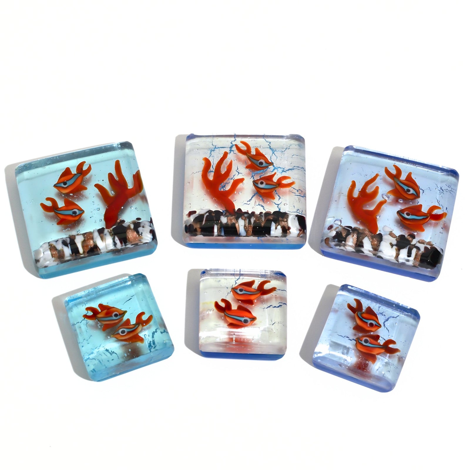 Murano Glass Fish Aquarium, Handmade in Italy - My Italian Decor