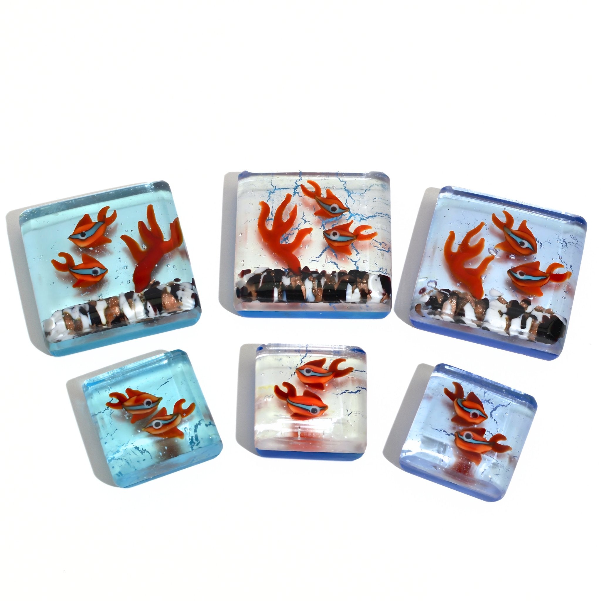 Murano Glass Fish Aquarium, Handmade in Italy - My Italian Decor