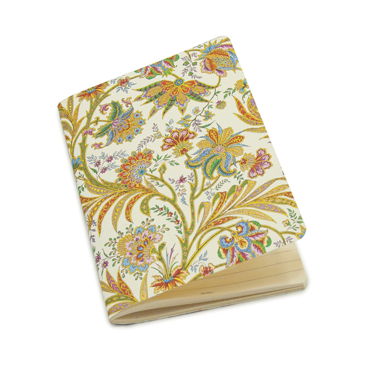 Set of 4 softcover Florentine floral journals by My Italian Decor, featuring elegant 4x6 design and intricate cover details.