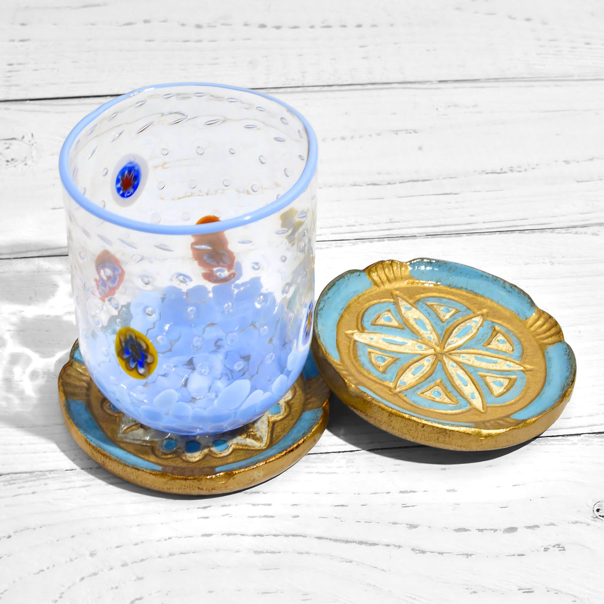 Florentine Wood Coasters Sets