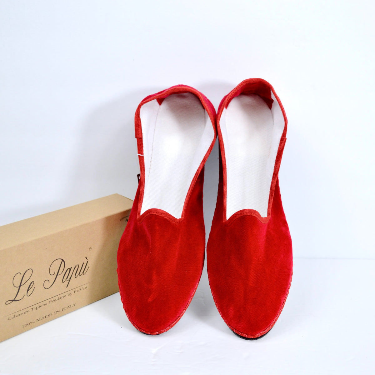 Friulane Velvet Slipper Shoes, Unisex, Made in Italy - My Italian Decor