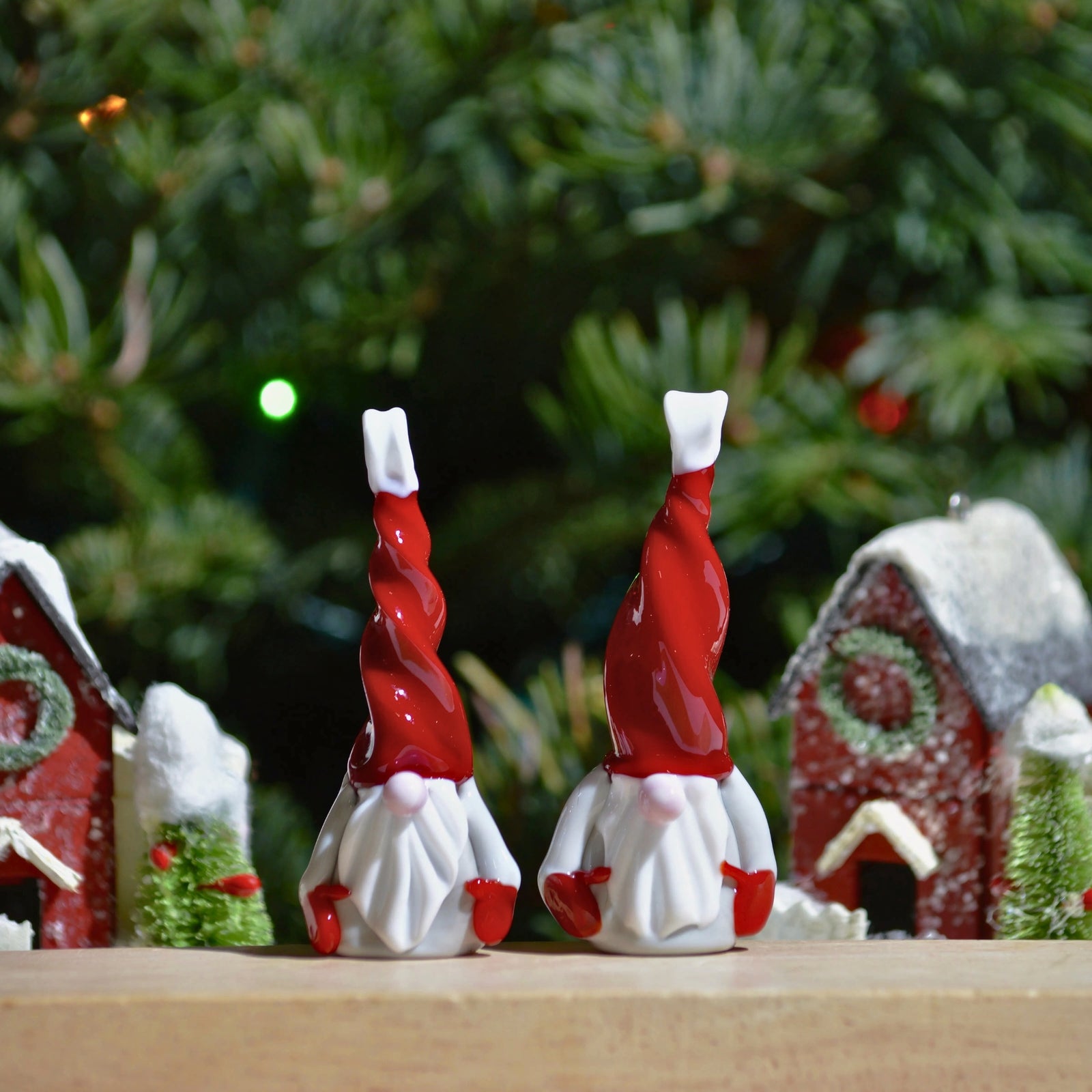 Murano Glass Nonno Gnome Figurine/Ornament Set of 2 - My Italian Decor