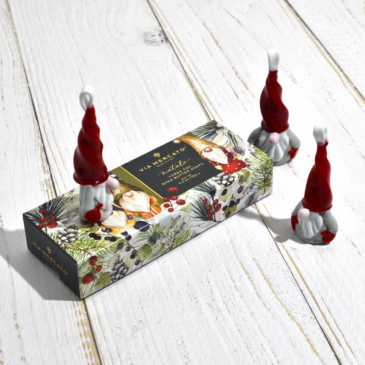 Via Mercato Gnome Soap Gift Set