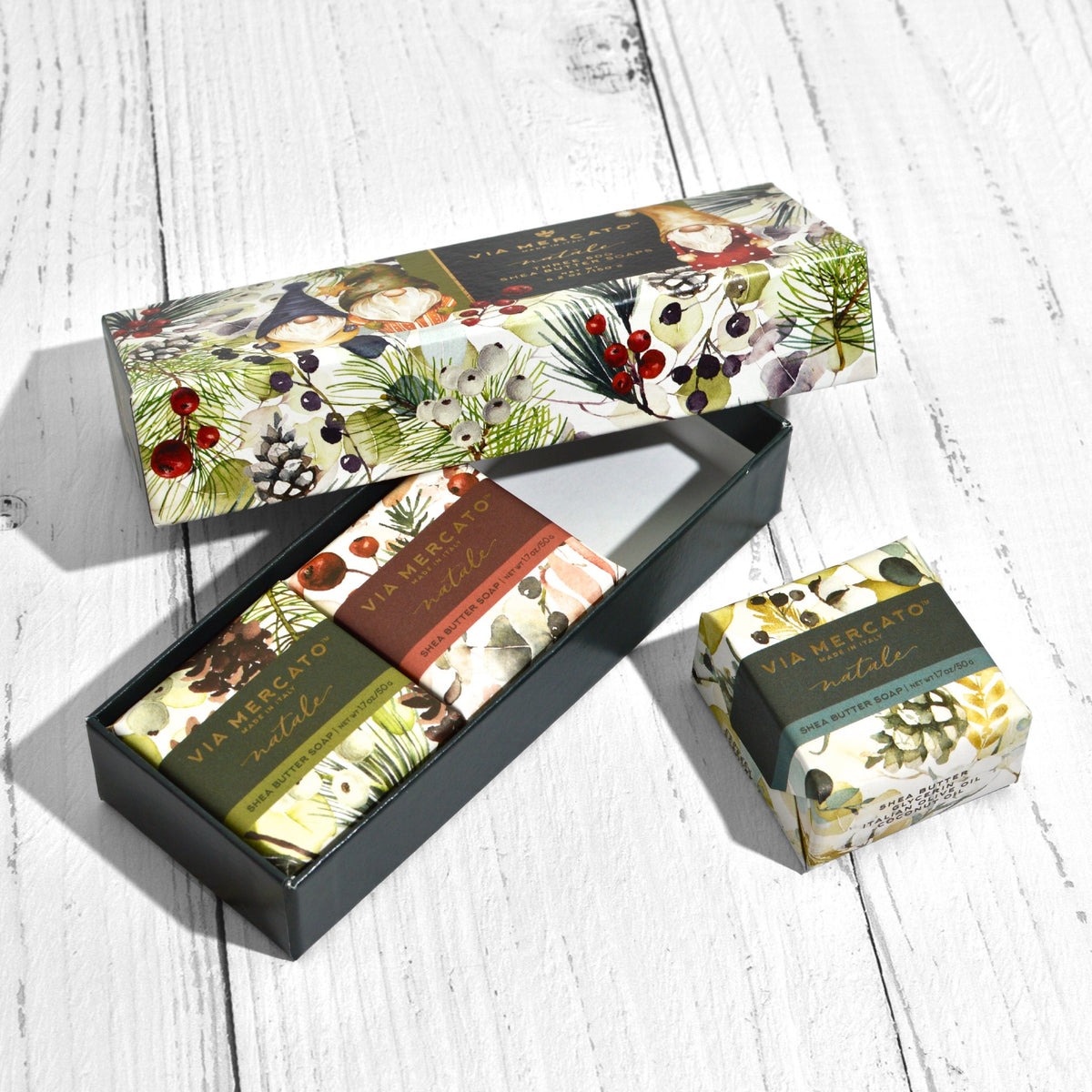 Via Mercato Gnome Soap Gift Set