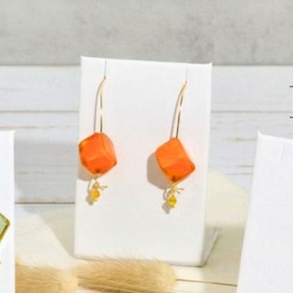 Murano Glass Dolce Earrings, Handcrafted in Italy