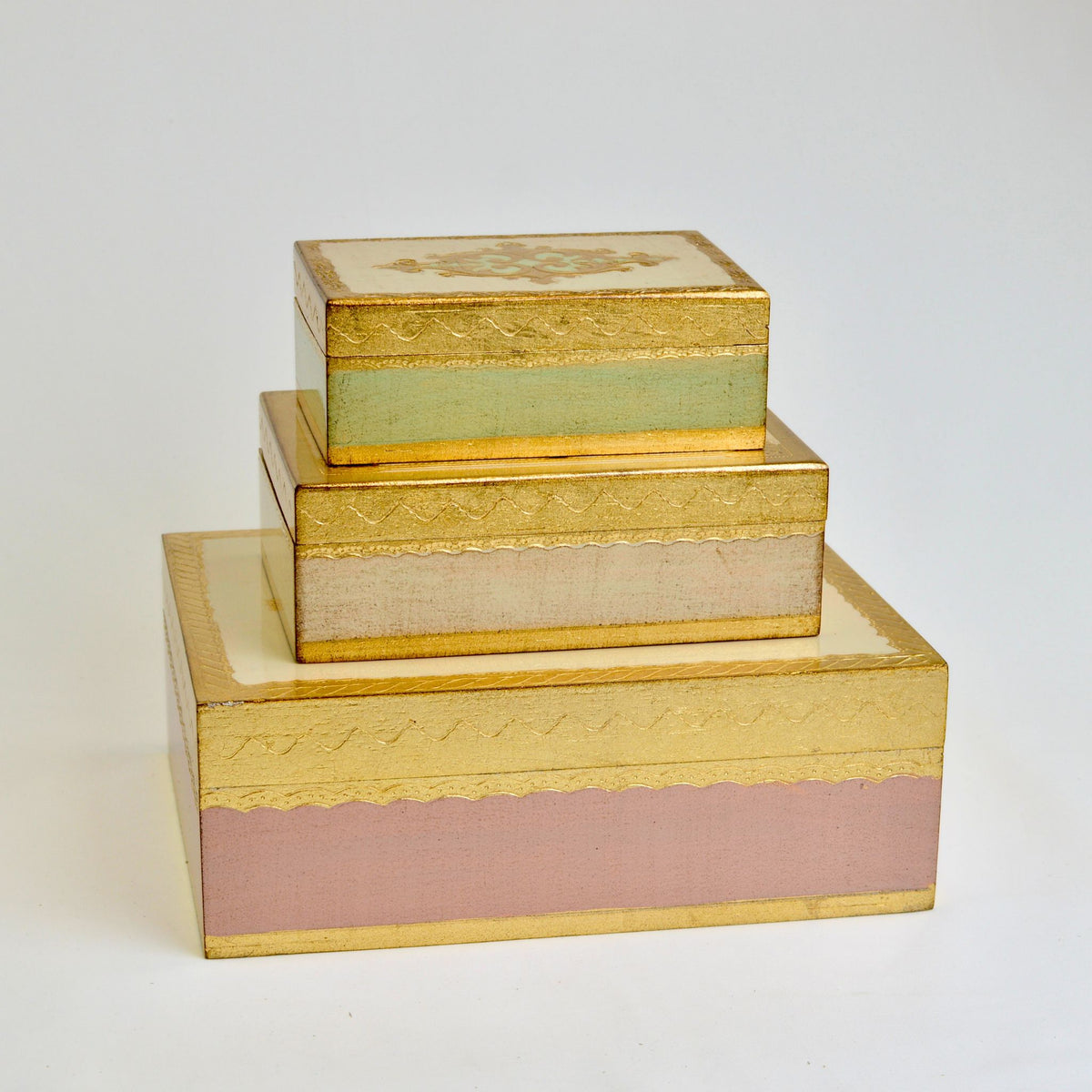 Florentine Carved Wood Jewelry/Storage Box, 5 x 7 - My Italian Decor