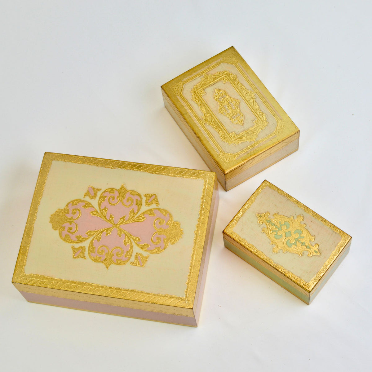 Florentine Carved Wood Jewelry/Storage Box, 5 x 7 - My Italian Decor