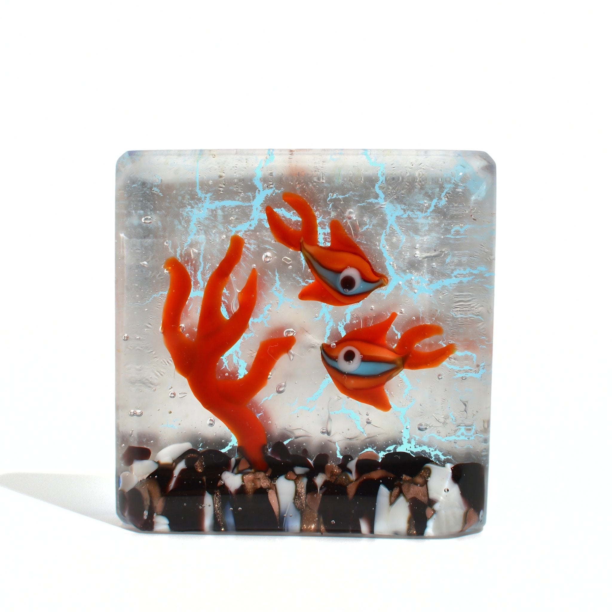 Murano Glass Fish Aquarium, Handmade in Italy - My Italian Decor
