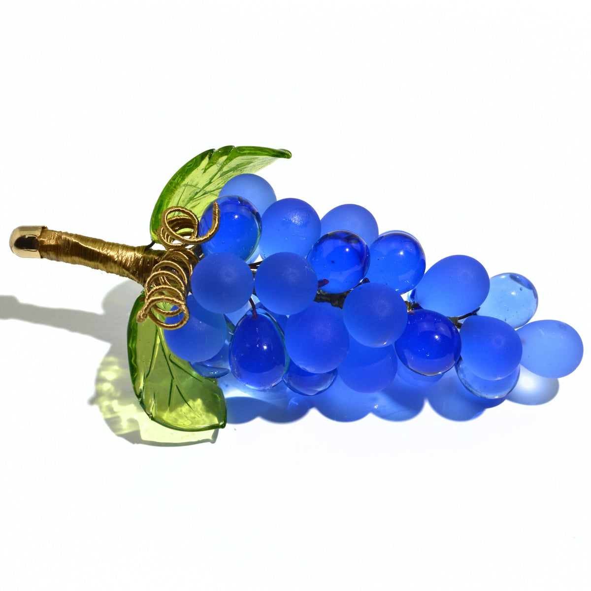 Murano Glass Grape Cluster, Large, Made in Italy