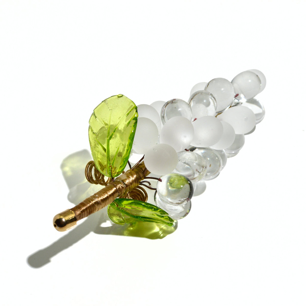 Murano Glass Grape Cluster, Large, Made in Italy