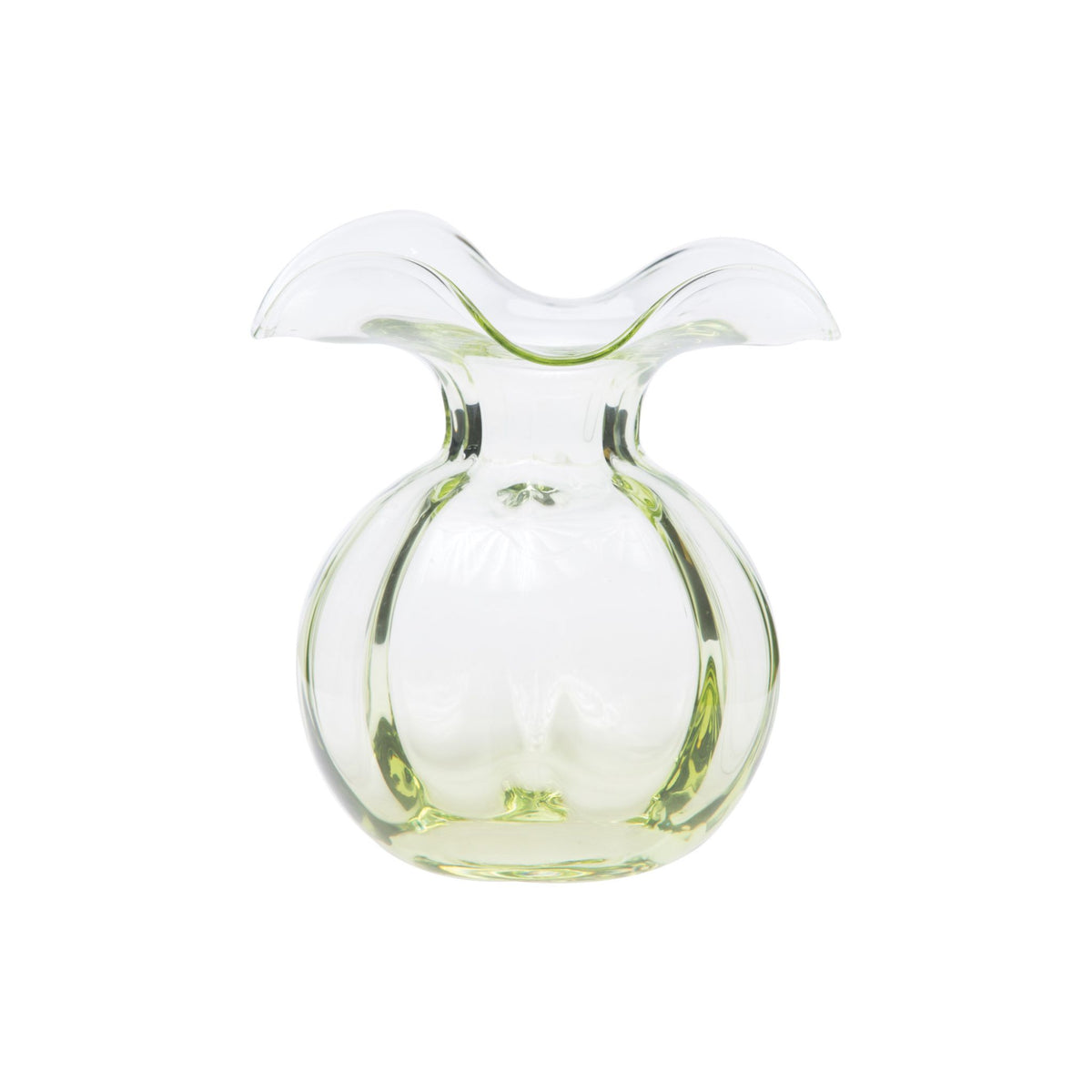 Hibiscus Glass Bud Vase, Made in Italy