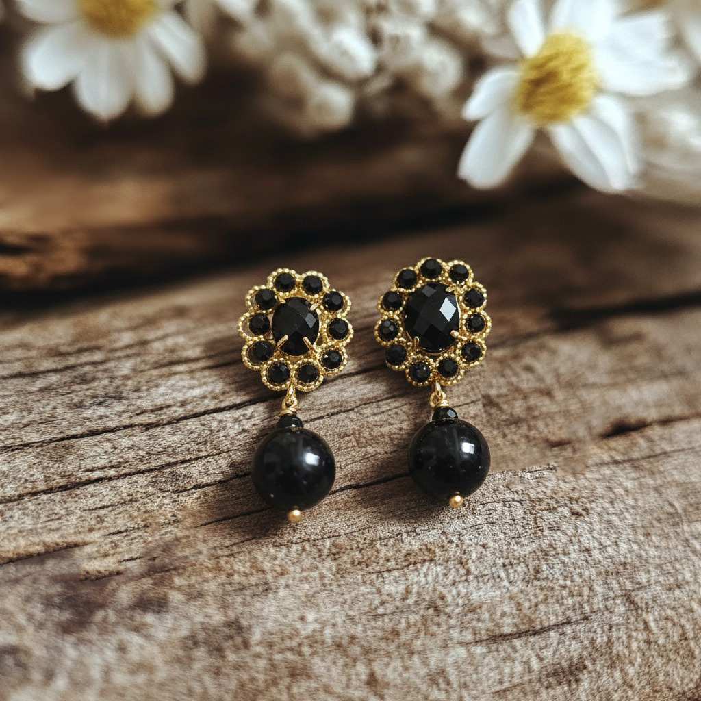 Murano Glass Victoria Earrings, Made in Italy - My Italian Decor