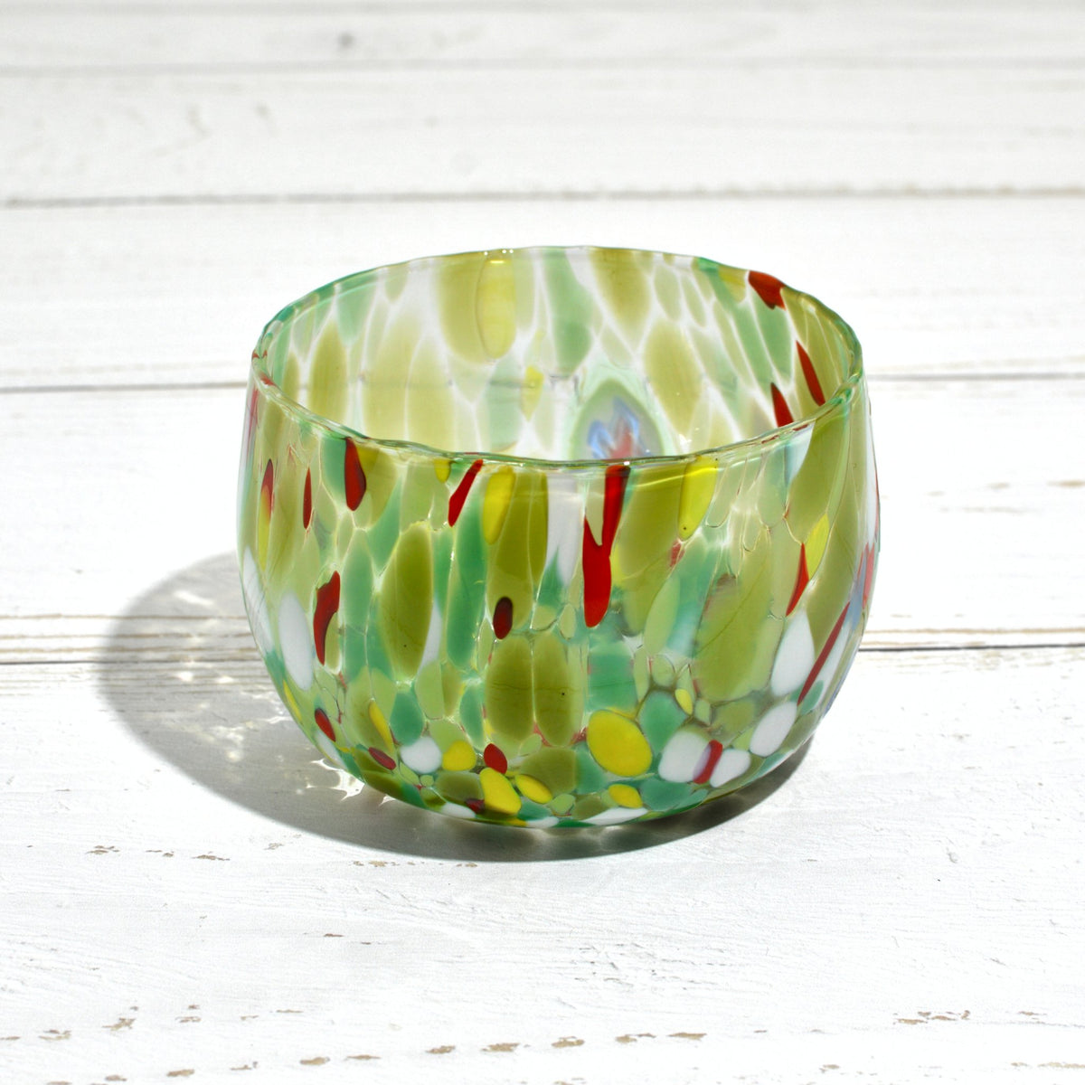 Italian Glass Millefiori Bowls, Set of 6