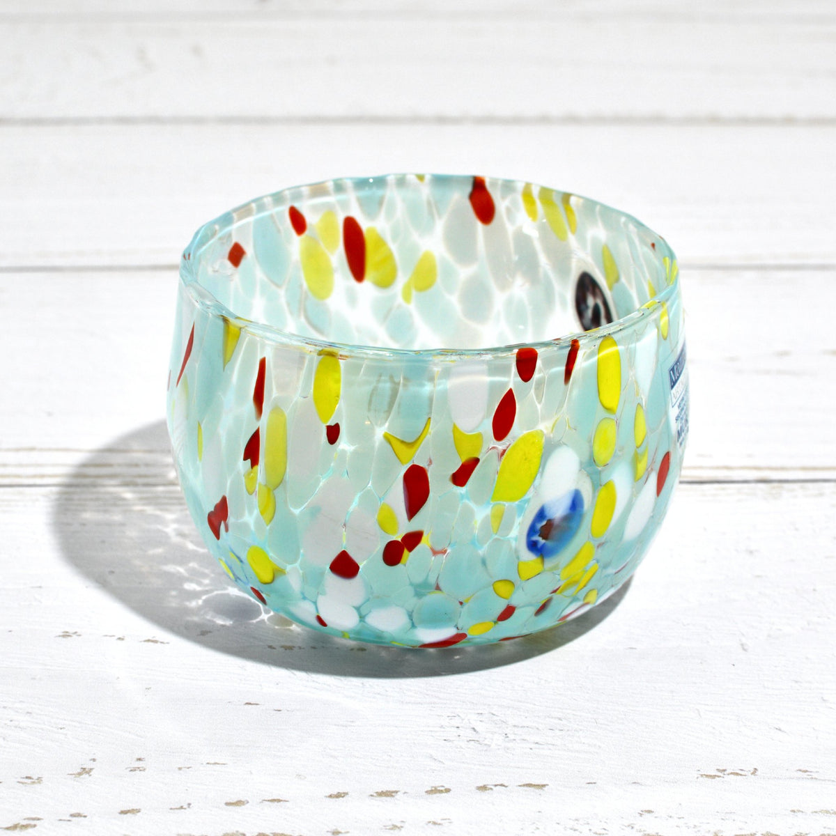 Italian Glass Millefiori Bowls, Set of 6