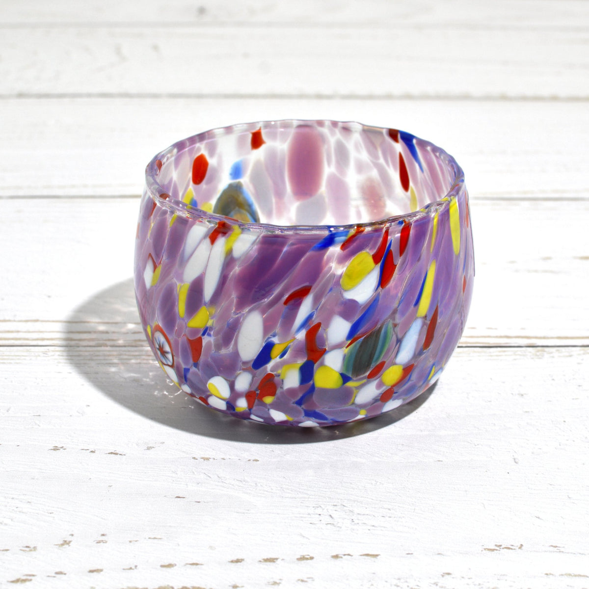 Italian Glass Millefiori Bowls, Set of 6