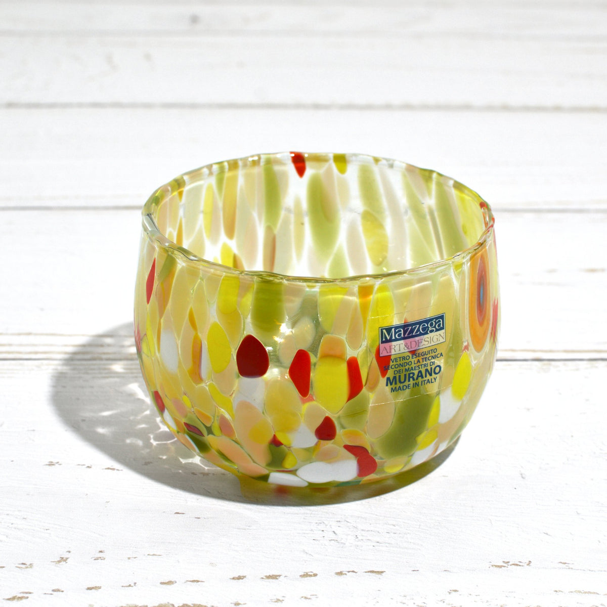 Italian Glass Millefiori Bowls, Set of 6